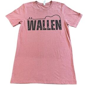 Women’s Morgan Wallen Guitar T-Shirt Size Small